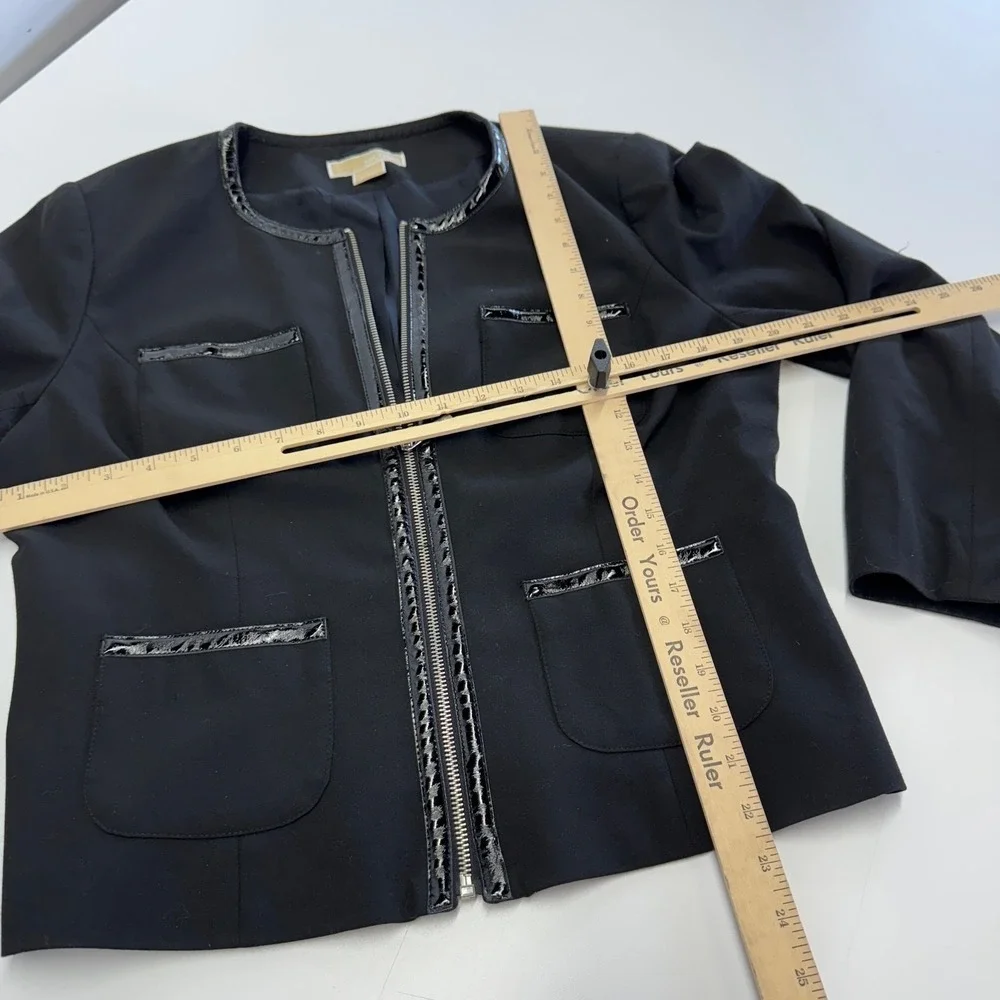 Michael Kors Jacket Women 14 Black Dark Academia Office‎ Professional